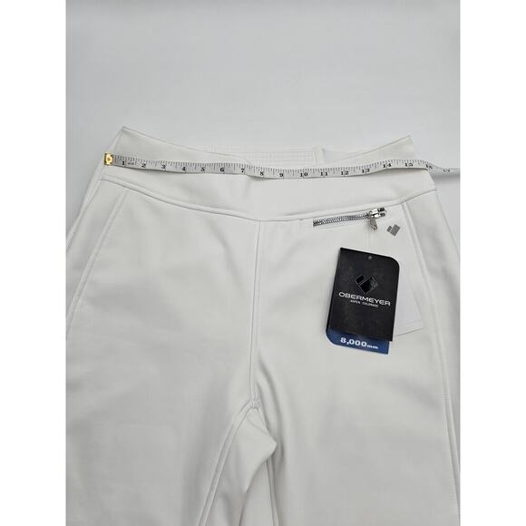 Obermeyer Women's 12 White Jinks ITB Softshell Snow/Ski Pants NWT - Picture 6 of 16